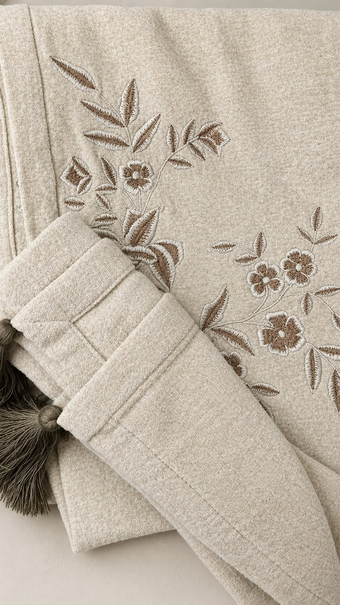 Sandstone Chenille Throw