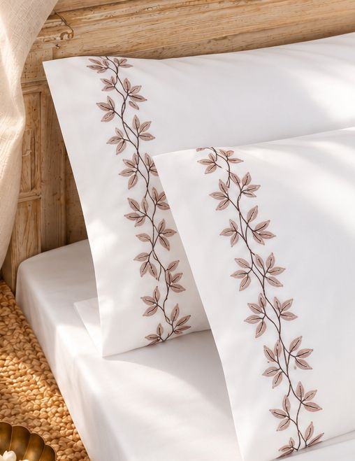 Mora Embroidered Sheet Set